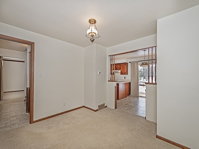 4024 Glen Eden Rd, Cranberry Twp, PA 16066 - unfurnished room with baseboards and light colored carpet
