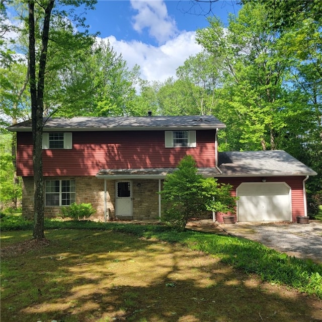4024 Glen Eden Rd, Cranberry Twp, PA 16066 - view of front of home featuring a garage and driveway