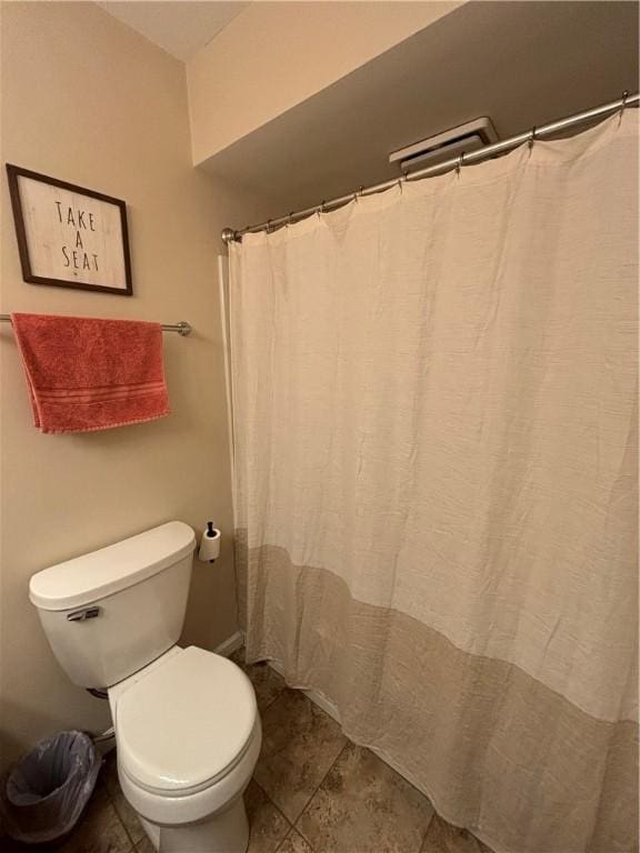 bathroom with toilet