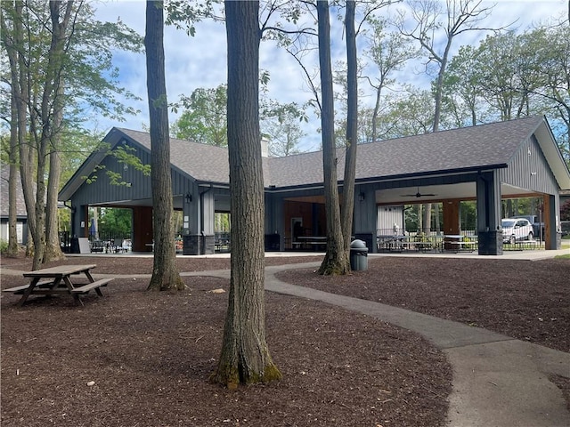 view of property's community featuring a gazebo