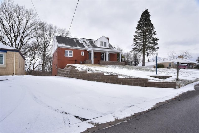 view of front of house