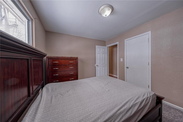 bedroom featuring carpet floors