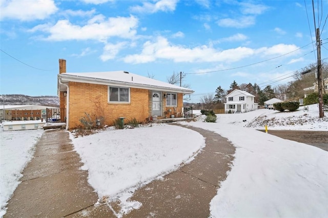 view of bungalow-style home