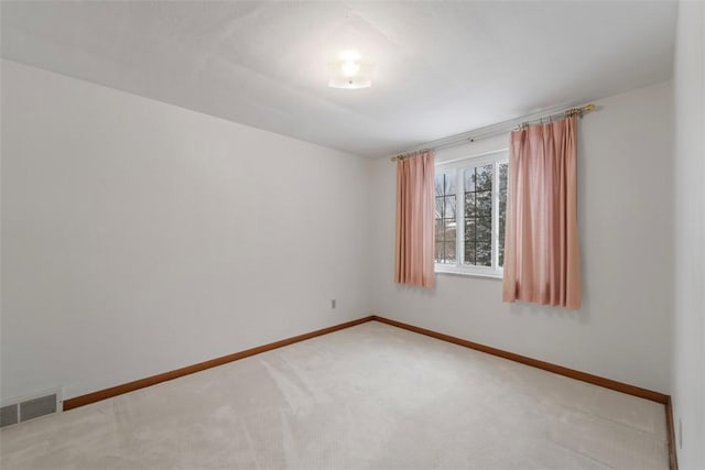 empty room with carpet floors