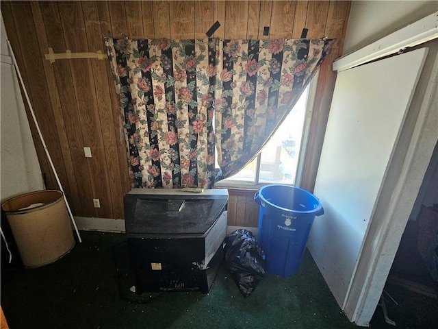 300 Winston St, Hazelwood, PA 15207 - interior space featuring wood walls