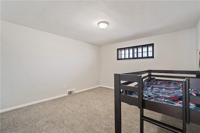 bedroom with carpet flooring