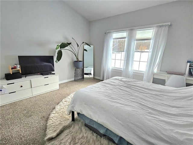 bedroom featuring carpet floors