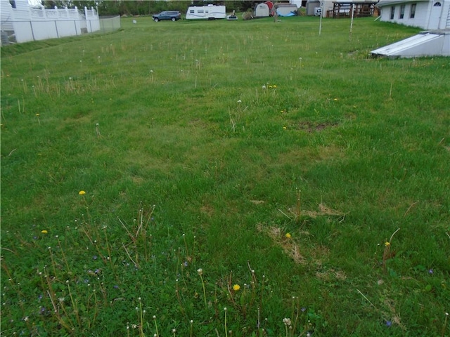 view of yard