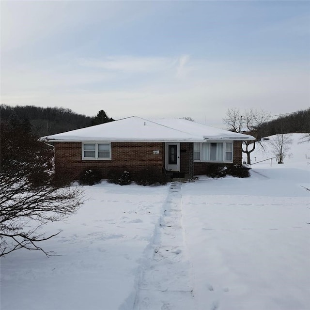 view of ranch-style home