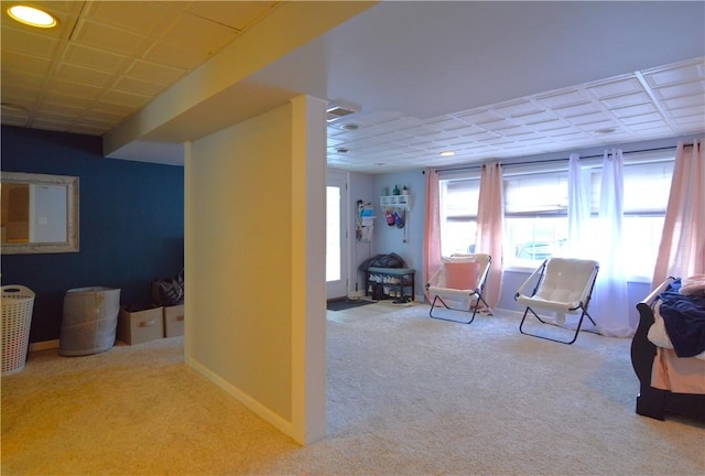 409 Himler Rd, Hempfield Twp Wml, PA 15601 - living area with carpet flooring and baseboards