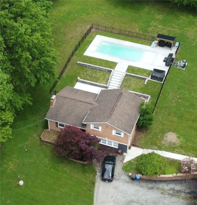 409 Himler Rd, Hempfield Twp Wml, PA 15601 - aerial view of property and surrounding area with a pool