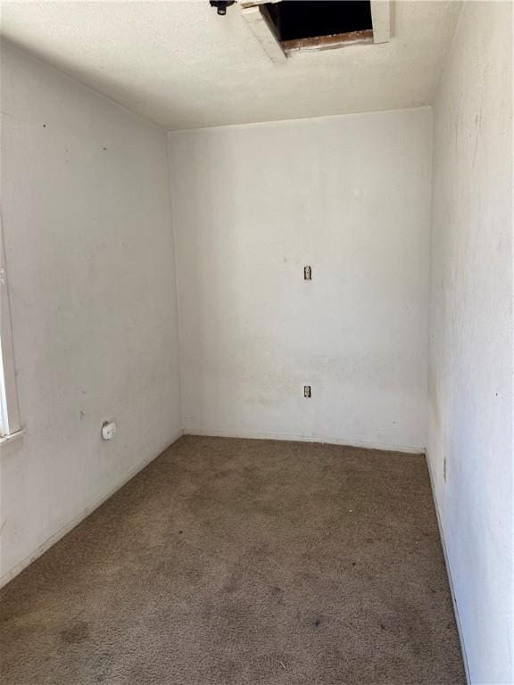 unfurnished room featuring carpet flooring