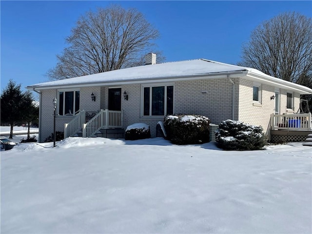 view of front of house