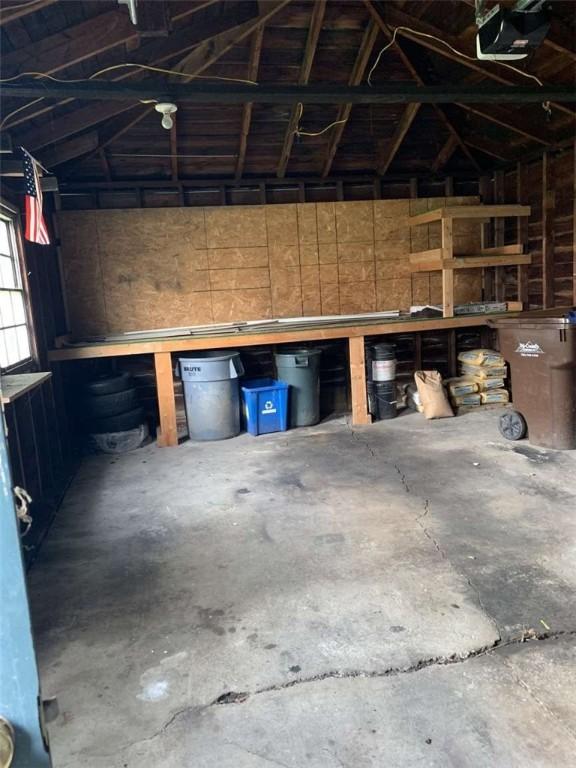 448 Baldwin Ave, Sharon, PA 16146 - garage with a garage door opener