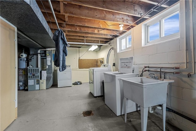 laundry area featuring separate washer and dryer