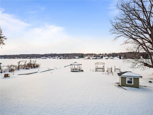 property view of water