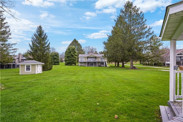 252 Latonka Dr, Jackson Twp Mer, PA 16137 - view of yard featuring an outbuilding