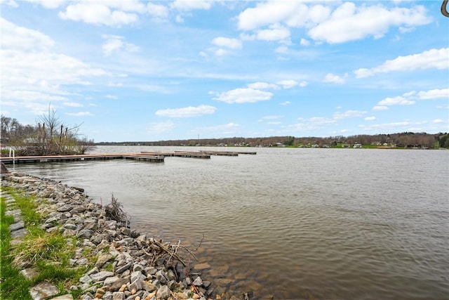 252 Latonka Dr, Jackson Twp Mer, PA 16137 - property view of water with a floating dock