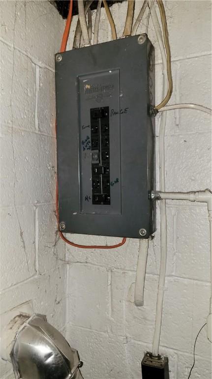 utilities with electric panel