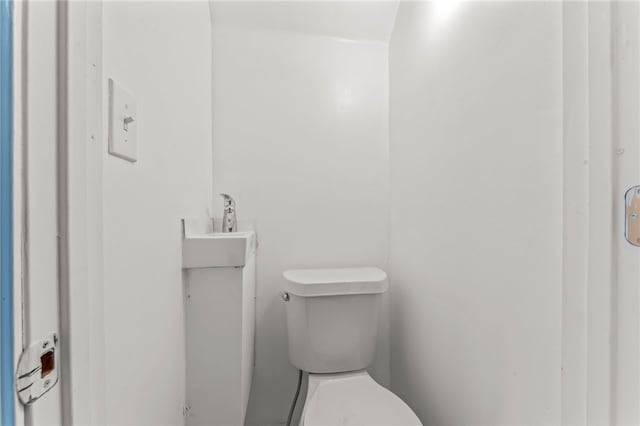 bathroom with toilet