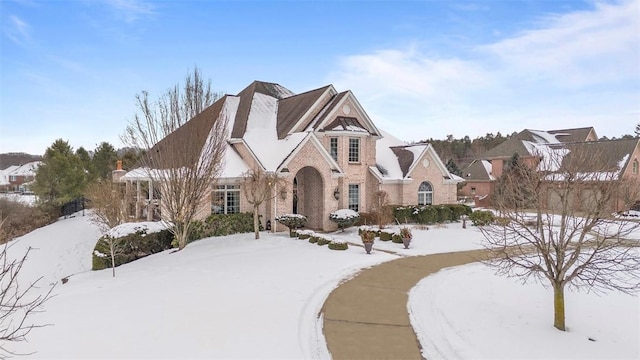 view of english style home