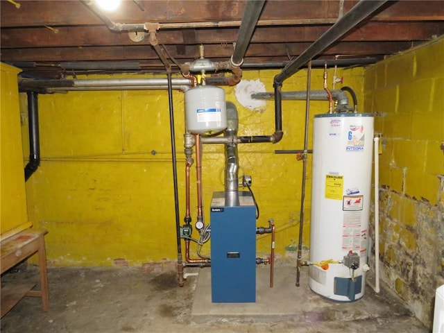 utilities featuring water heater