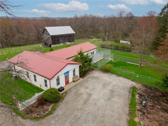 316 Noll Rd, Hanover Twp Bea, PA 15043 - bird's eye view with a view of trees