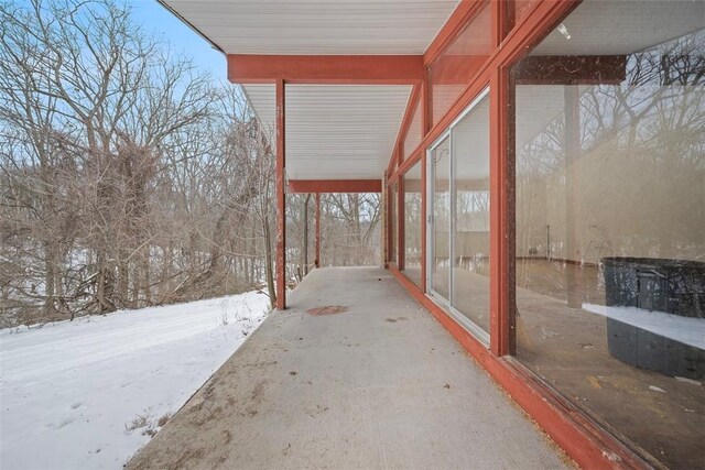 2461 Henry Ln, Franklin Park, PA 15143 - view of snow covered patio