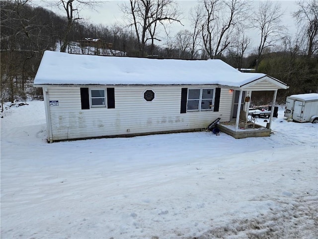 view of front of house