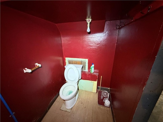 bathroom with toilet