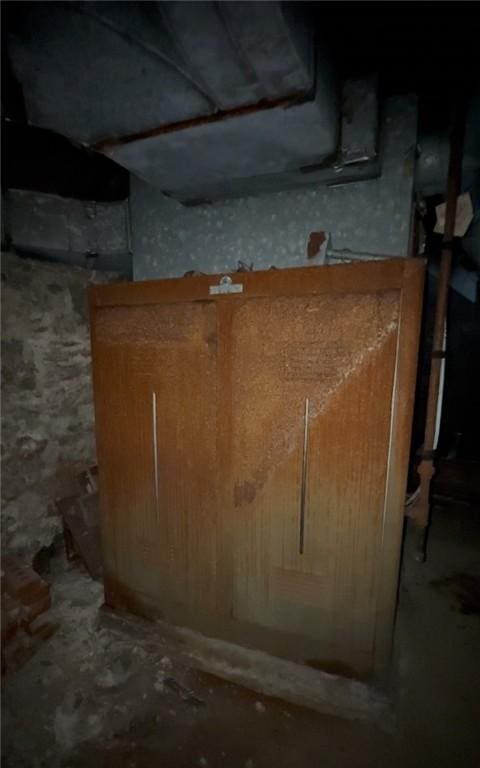 view of basement