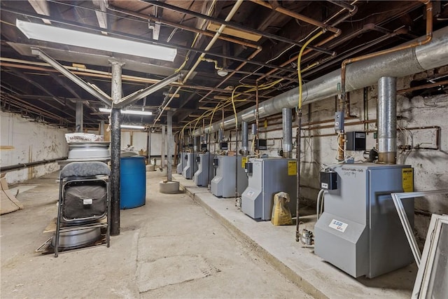 view of utility room