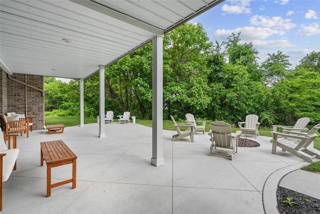 80 Charleston Sq, Bell Acres, PA 15143 - view of patio with view of scattered trees