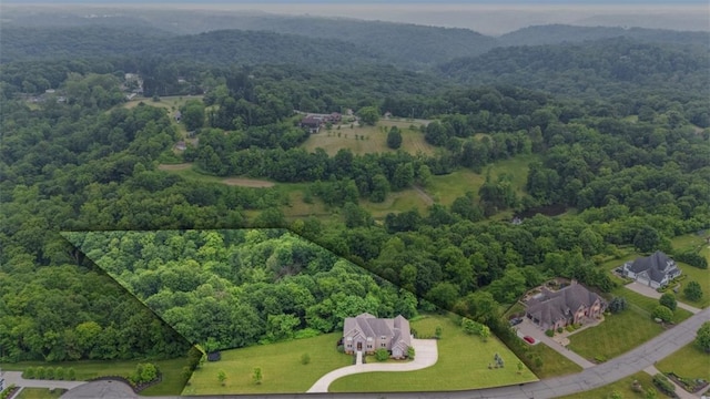 80 Charleston Sq, Bell Acres, PA 15143 - bird's eye view of a heavily wooded area