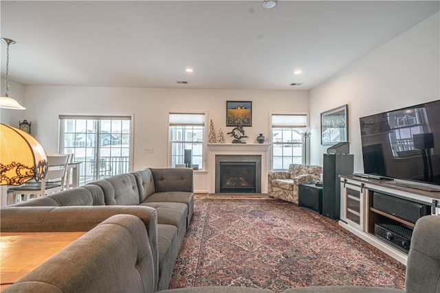 view of living room