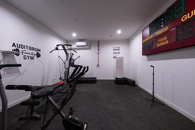 view of exercise room