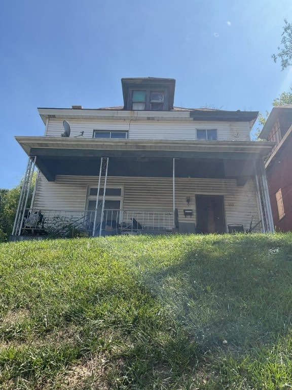 view of rear view of house