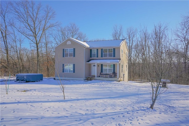 front of property with covered porch