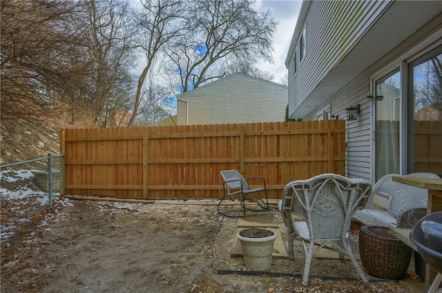 view of patio