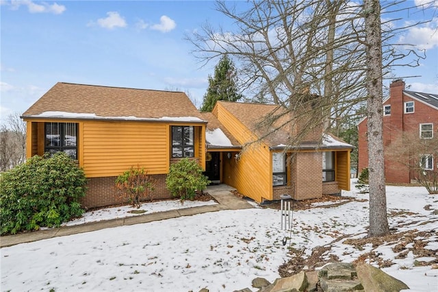 view of bungalow-style home