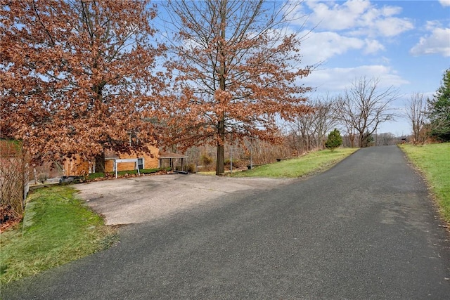 view of road