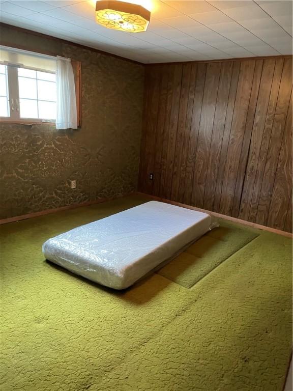 unfurnished bedroom featuring carpet floors