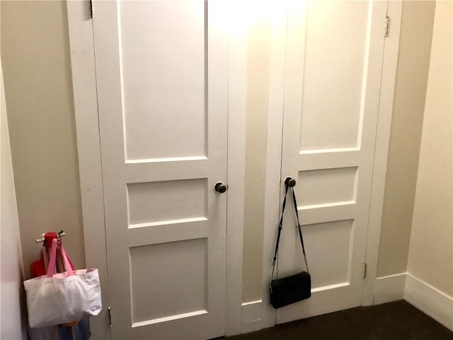 view of closet