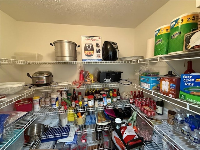 view of pantry