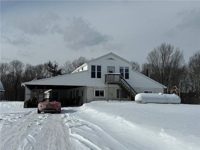 view of front of house