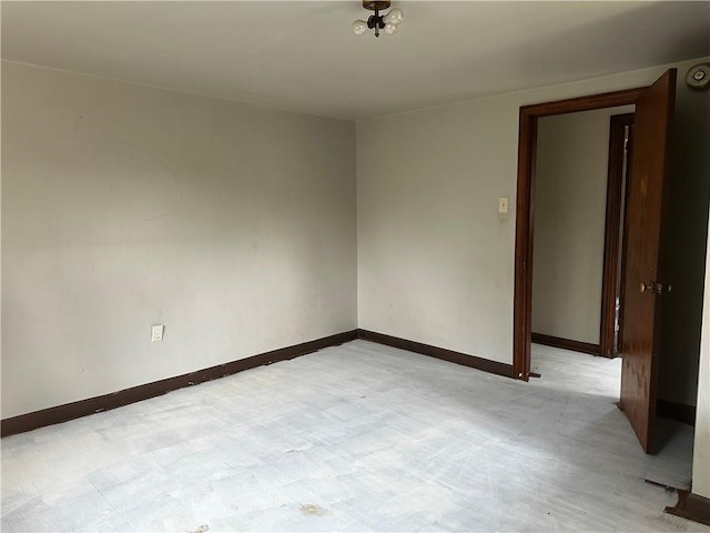 view of unfurnished room