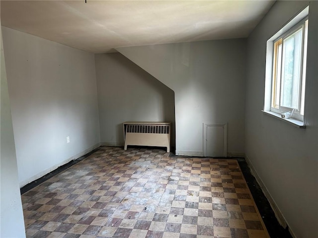 bonus room with radiator