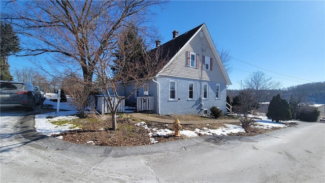 view of front of house