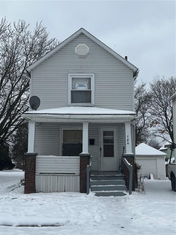 view of front of house featuring a porch