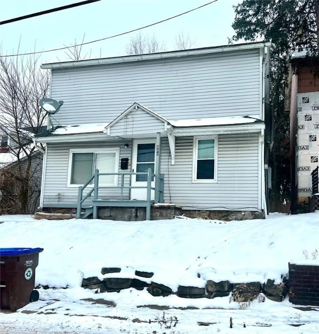 view of front of house